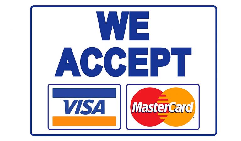 We accept payments by Visa and MasterCard | Правнича канцелярія Тараса